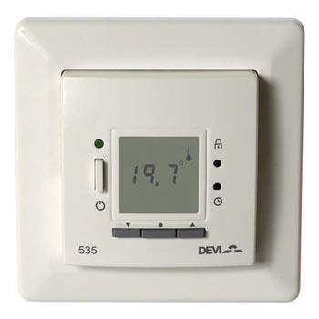 danfoss devi dijital programl zemin stma termostat , elektrikli yerden stma iin termostat