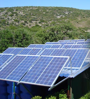 güneş enerjisi ile elektrik elde etme sistemi